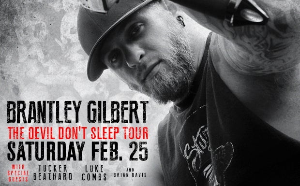 brantley gilbert the devil don t sleep tour 2017 kfc yum center