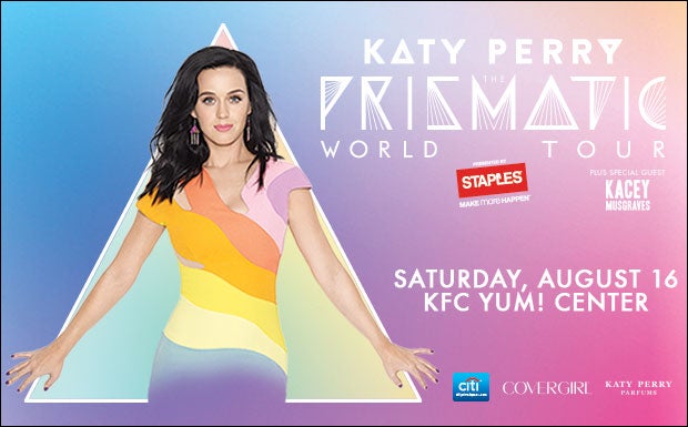 Katy Perry "The PRISMATIC World Tour" with special guest Kacey Musgraves