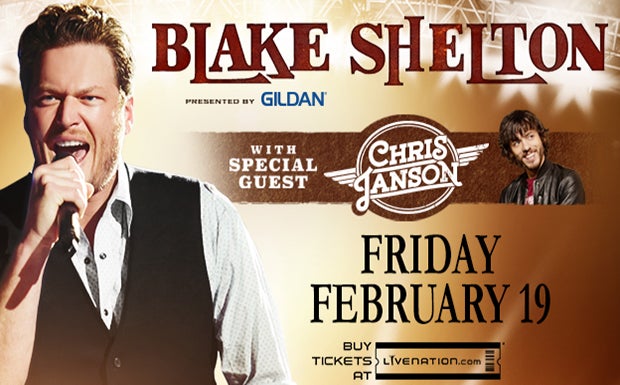 Blake Shelton "Live in Concert"