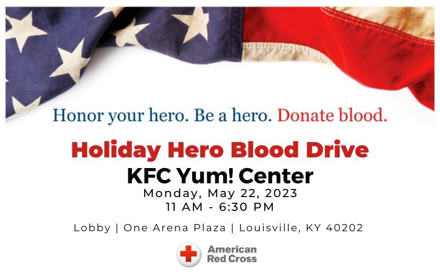 More Info for Help Save Lives by donating at the  Holiday Hero Blood Drive