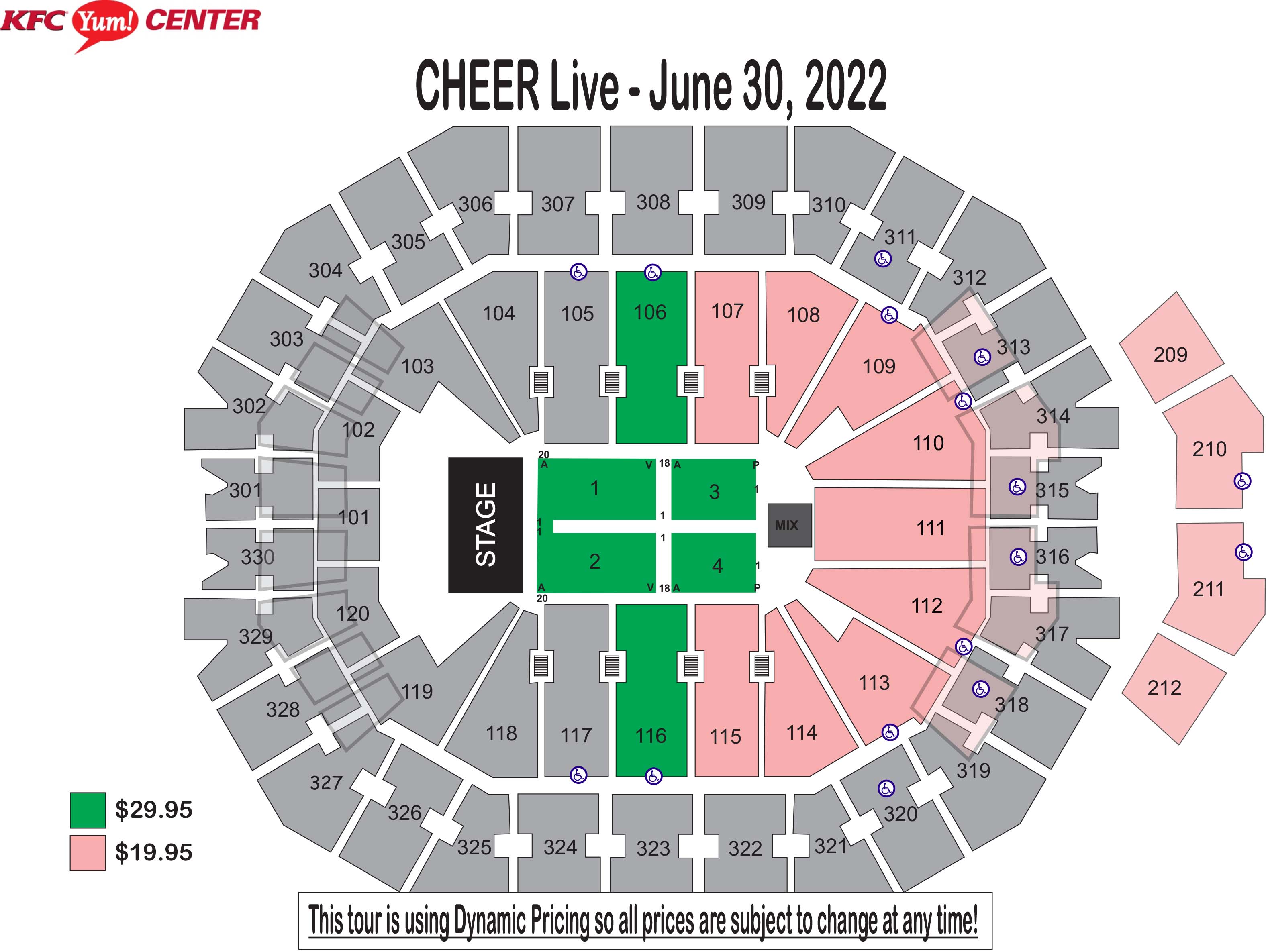 CHEER Live 2022 KFC Yum! Center