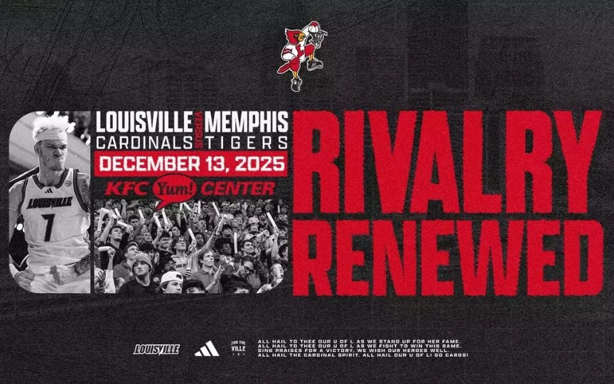 More Info for Rivalry Renewed: Louisville Men's Basketball vs. Memphis 