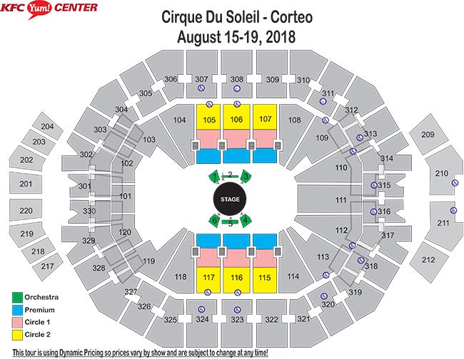 Joya Cirque Du Soleil Seating Chart