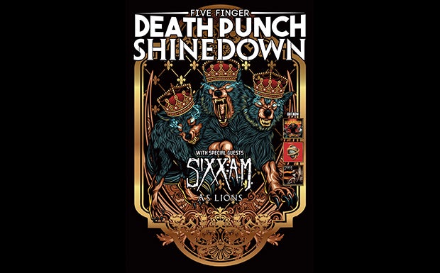 Five Finger Death Punch and Shinedown 