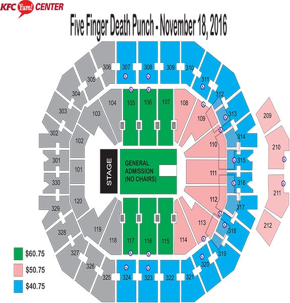 Kfc Yum Center Floor Plan Floor Matttroy