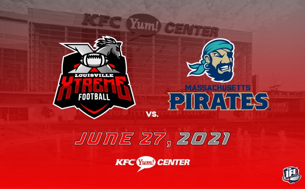 Canceled: Louisville Xtreme vs. Massachusetts Pirates