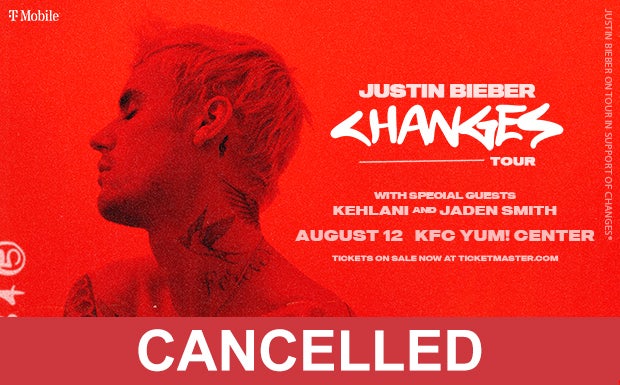 Justin Bieber Changes Tour - Cancelled