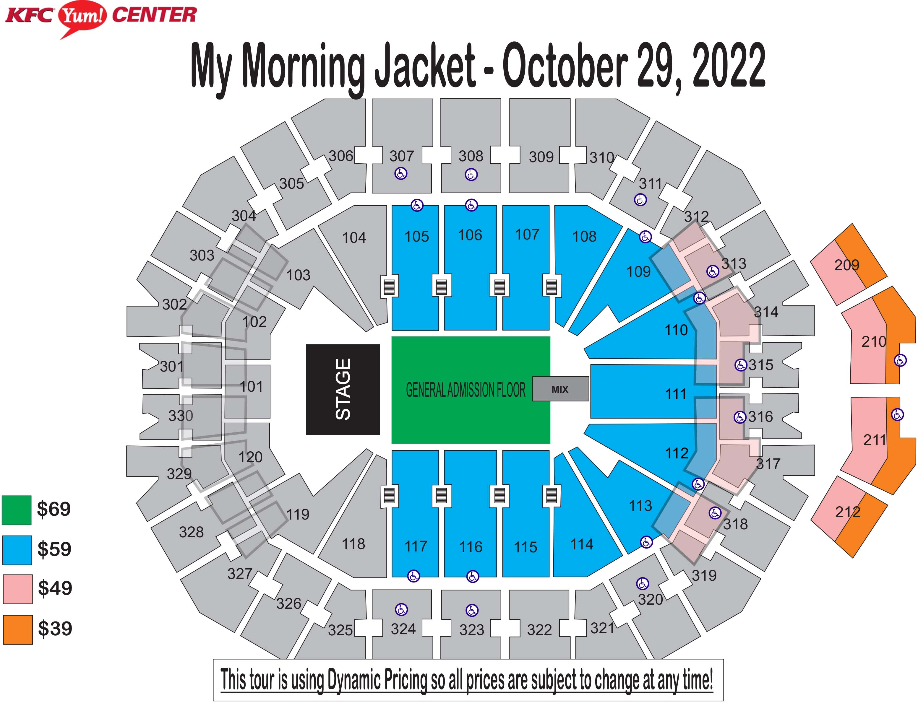 My Morning Jacket KFC Yum! Center