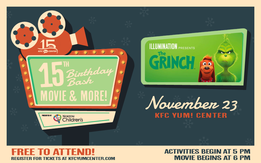More Info for FREE 15th Birthday Bash: Movie & More! - The Grinch!