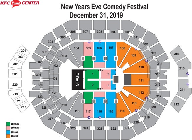 New Year's Eve Comedy Festival with Mike Epps | KFC Yum! Center