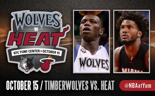 NBA Preseason Game: Minnesota Timberwolves vs. Miami HEAT