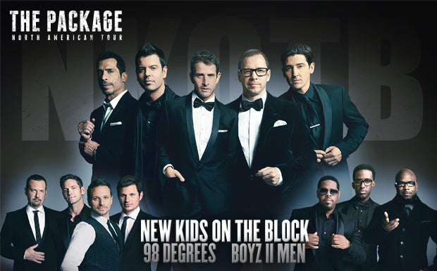 New Kids on the Block with 98 Degrees and Boyz II Men : "The Package" Tour