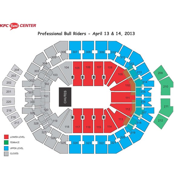 Square Garden Bull Riding Seating Chart