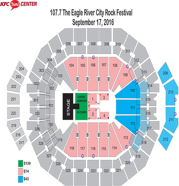 We Fest Seating Chart 2016