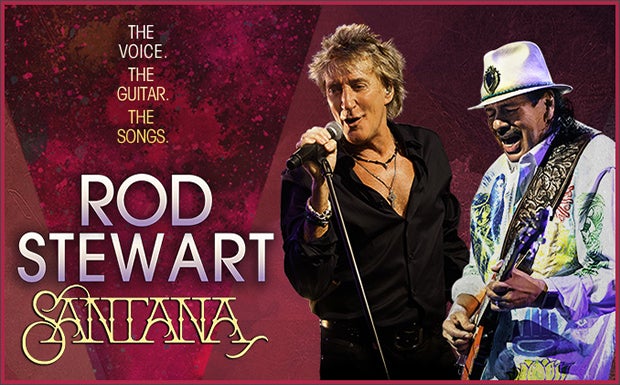 ROD STEWART AND SANTANA: THE VOICE, THE GUITAR, THE SONGS