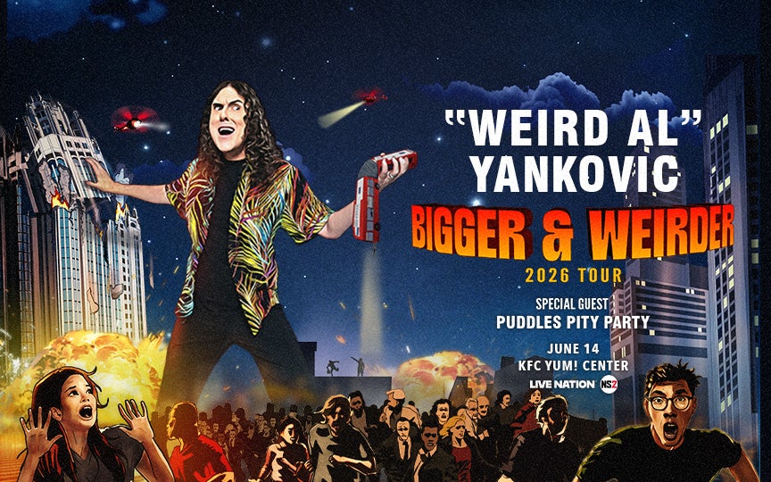 More Info for “WEIRD AL” YANKOVIC: BIGGER & WEIRDER 2026 TOUR
