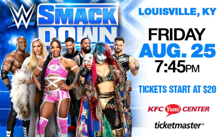 More Info for WWE SmackDown Returns to Louisville This August
