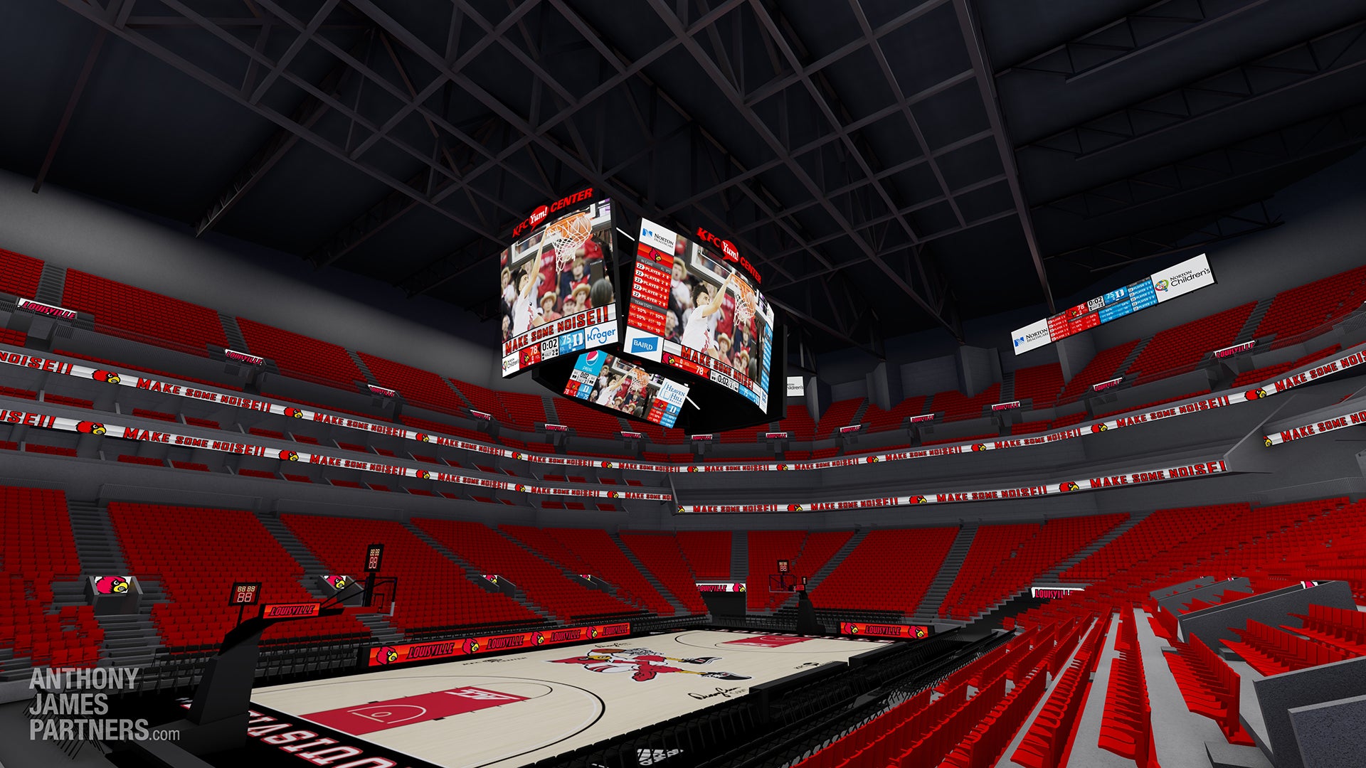 KFC YUM! CENTER UNDERGOING MAJOR RENOVATION KFC Yum! Center